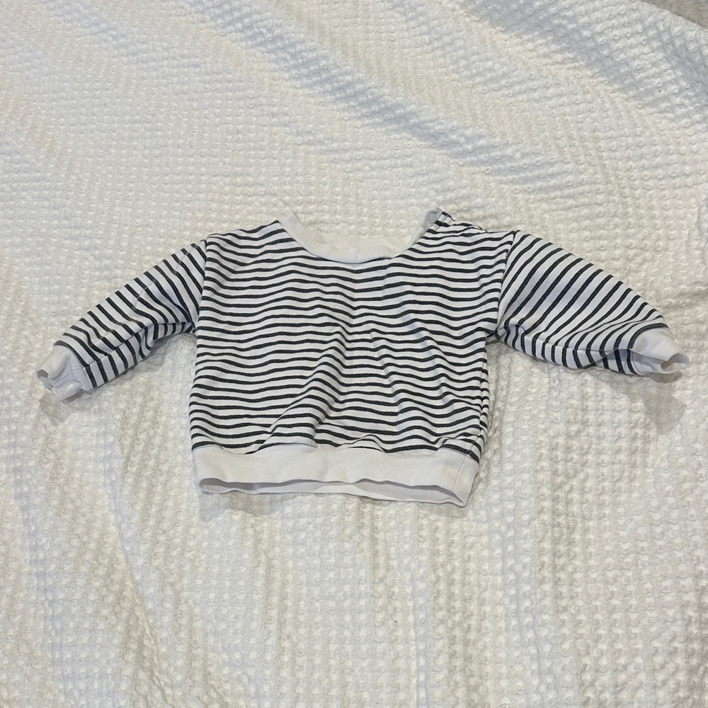 Organic cotton Striped Kids Sweatshirt